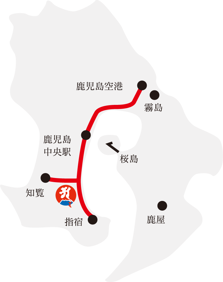 最福寺までの概略地図